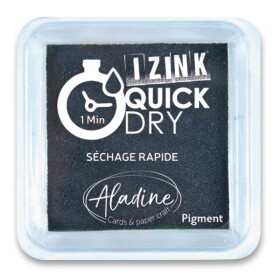 Razítkovací polštářek IZINK Quick Dry rychleschnoucí - černý