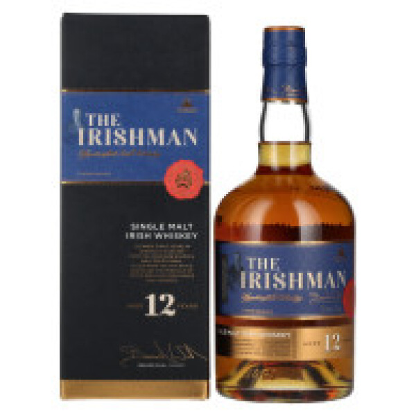 The Irishman Single Malt 12y 43% 0,7 l (kazeta)