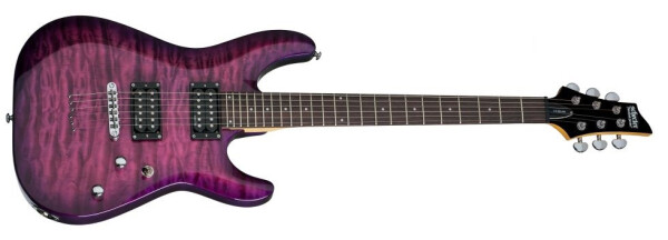 Schecter C-6 Plus Electric Magenta