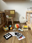Mamido Montessori Naučný Smyslový box XXL 7v1 pro miminka 0-6 měsíců