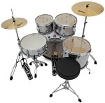 Premier Revolution 20" 5pc Drum Kit Gunmetal Sparkle