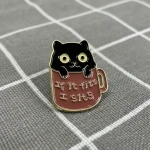 Pinarna.cz Cat - If it fits I sits / Kočička - Když se tam vejdu, tak tam vlezu