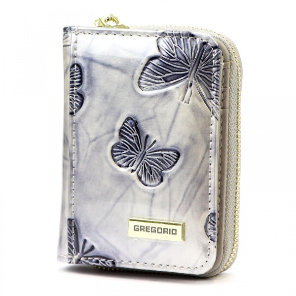 Luxusní dámská kožená peněženka Gregorio Ailish, krémová