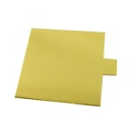 Cake star Podložka pod minidezerty zlato-stříbrná čtverec 9x9 cm