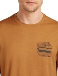 ICEBREAKER Mens Mer 150 Tech Lite SS Tee Evolving Lay, Trail velikost: M