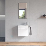 DURAVIT - Vero Air Umývátko 500x250 mm, bez přepadu, bez otvoru pro baterii, bílá 0724500000