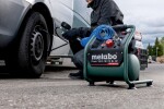 Metabo POWER 160-5 18 LTX BL OF / Aku bezolejový kompresor / 18V / 5L / Tlak 8 bar / 120 l/min (MET601521850)