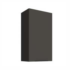 Horní skříňka Aria 50 G-90 1F Barva korpusu: Černá, Barva dvířek: GR - Graphite AFM