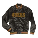 Mitchell & Ness Pánská bunda San Francisco 49ers NFL Lightweight Satin Velikost: S