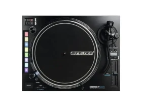 Reloop RP-7000 MK2 stříbrná / DJ Gramofon / 33 45 78 RPM / RCA (238928)