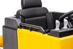 Mamido Dětský elektrický bagr Volvo DK-VE888 žlutý 12V14Ah EVA, ECO kůže