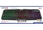 SWISSTEN GUNNER černá / Herní klávesnice / Drátová / US layout / RGB (59107210)