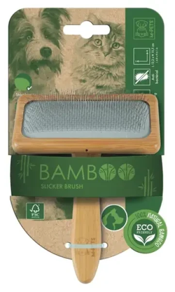 M-PETS Bamboo L / Kartáč na srst / Pro psy (353301)