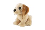 Plyšový pes labrador sedící 15 × 17 cm
