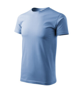 Heavy New tričko unisex nebesky modrá L