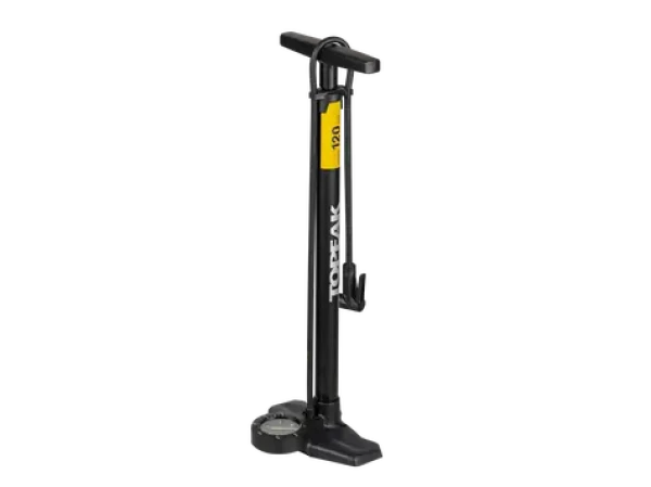 Topeak Joe Blow Urban EX zelená / Cyklistická pumpička / Podlahová / SmartHead hlavice / tlakoměr 8 bar (T-TJB-UE1)