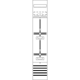 Striebel & John 2CPX054155R9999 DF19C2 pole counter vestavné Počet modulů (šířka) = 12 Obsah 1 ks