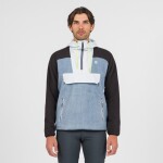 KARPOS Rocchetta Vogue Hoodie Half Zip Fleece, Windw.Blue/Black/Illusion Blue velikost: L