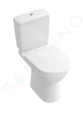 VILLEROY & BOCH - O.novo WC kombi mísa, zadní odpad, DirectFlush, alpská bílá 5661R001