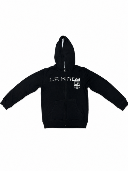 Outerstuff Dětská mikina Los Angeles Kings NHL FullZip Fans Velikost: Dětské S (122 - 128)