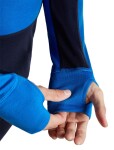 ICEBREAKER Mens Merino 260 ZoneKnit LS Half Zip, Midnight Navy/Lazurite/Cb (vzorek) velikost: M