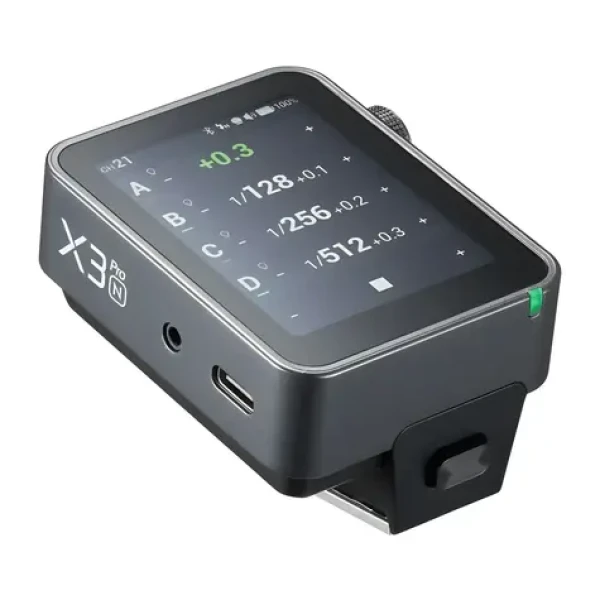 Godox X3Pro pro Nikon / Bezdrátový vysílač blesku / TTL / HSS / dotykový displej / Bluetooth (X3Pro N)