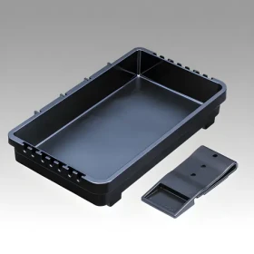 Meiho TRAY BM-L / Krabička na nástrahy a drobné rybářské potřeby / 24,5 x 14,7 x 4,5 cm