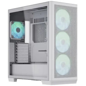 APNX C1 Mid-Tower ATX Case bílá / ATX / 4x 120mm ARGB / bez zdroje / průhledná bočnice (C1-WT-V1)