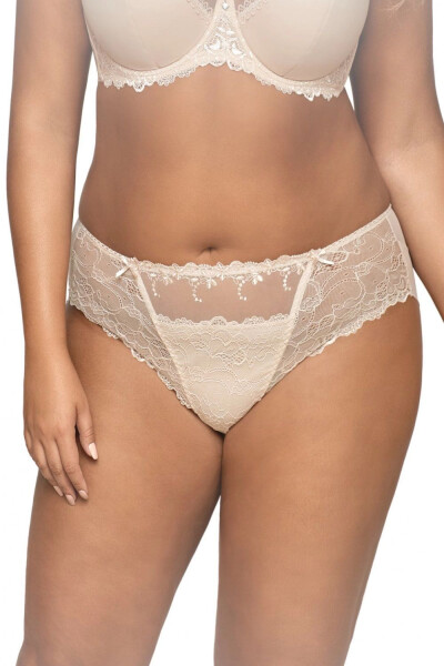 Dámské kalhotky 1030 Novato beige plus - AVA béžová XXL