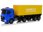 Mamido Velký nákladní automobil na dálkové ovládání R/C Mercedes Arocs 1:20 modrý