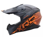 Motokrosová helma Xrc Totter blk/grey/orange - XS / černá