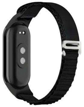 Beline Alpine černá / Řemínek pro Xiaomi Mi Band 10/9/8 / nylon