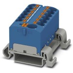 Phoenix Contact 3273748 blok rozvaděče 28.6 mm pružinová svorka modrá 8 ks