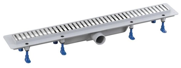 Bruckner - Podlahový žlab s nerezovým roštem, L-710, DN50 700.157.2