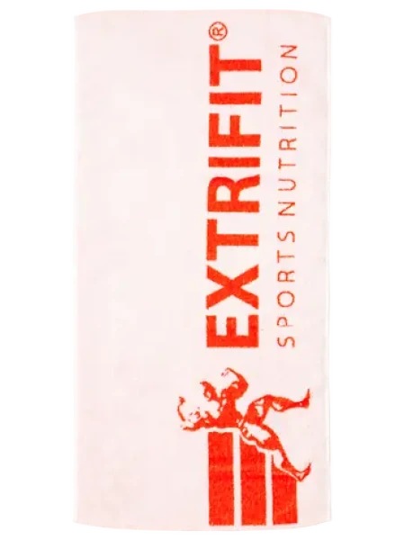 Extrifit Ručník bílo-oranžový 50 x 100 cm (05553)