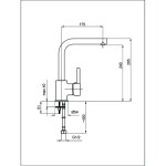 HOPA - Dřezová baterie ULTRA-35 OLBAU35