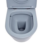 Wc s prkénkem softclose závěsné SAT Infinitio tmavě modrá mat zadní odpad SATINF010RREXPDBLM SATINF010RREXPDBLM