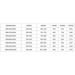 MEXEN/S - Lunar-B Duo sprchový kout dveře křídlové 90 x 85, transparent, chrom 832-090L-085P-01-00