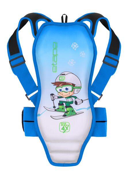 Chránič páteře Etape BACKBONE, modrá Výška postavy: 116-134cm