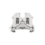W-Series, PE terminal, Rated cross-section: 2,5 mm², Screw connection, Direct mounting WPE 2.5 WS 1010010000 bílá Weidmüller 100 ks