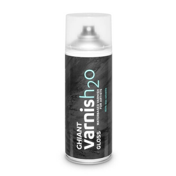Ghiant H2O sprej 400 ml závěrečný lak lesklý