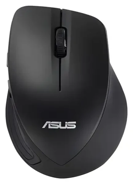 Asus WT465 černá / Bezdrátová optická myš / 1600 dpi / USB / 2.4 GHz (90XB0090-BMU000/90XB0090-BMU040)