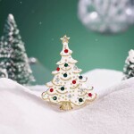 Vánoční brož Vánoční Zlatá