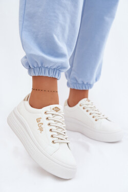 Dámské tenisky na platformě Lee Cooper LCW-26-44-4478 bílé 38