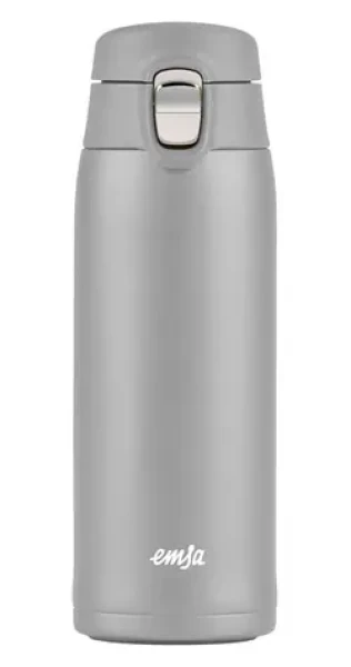 Emsa TRAVEL MUG light 0.4l stříbrná / Termohrnek / nerezová ocel (N2151000)