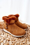 Children's Snow Boots With Fur Big Star BB374058BS Camel