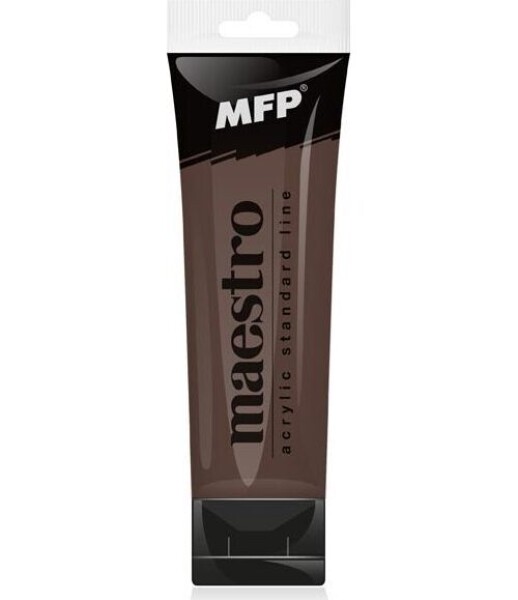 Akrylová barva Maestro 75ml - burnt umber