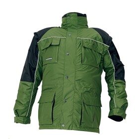 Bunda STANMORE pánská zateplená 3v1 100% polyester, zelená DOPRODEJ!!!
