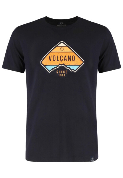 Tričko Volcano T-Volcano Navy Blue XXL