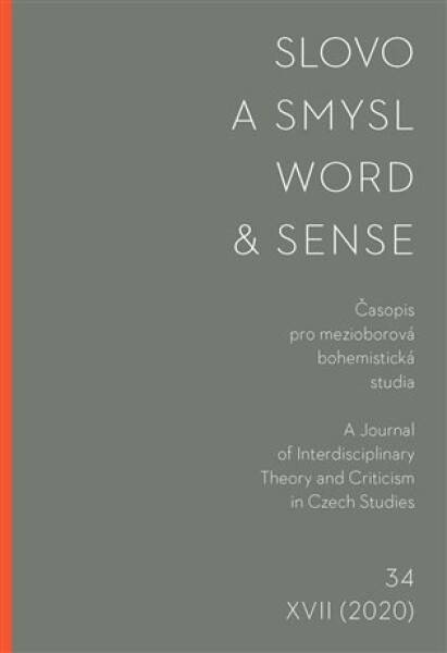 Slovo a smysl 34/ Word & Sense 34
